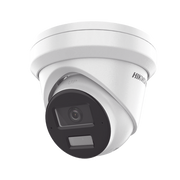 [Dual Light + 2 Micrófonos Integrados] Turret IP 6 Megapixel / Lente 2.8 mm / 30 mts Luz Blanca + 30 mts IR / ACUSENSE / Exterior IP67 / WDR 120 dB / PoE / ONVIF / Micro SD / Metal / ACUSEARCH - Toer
