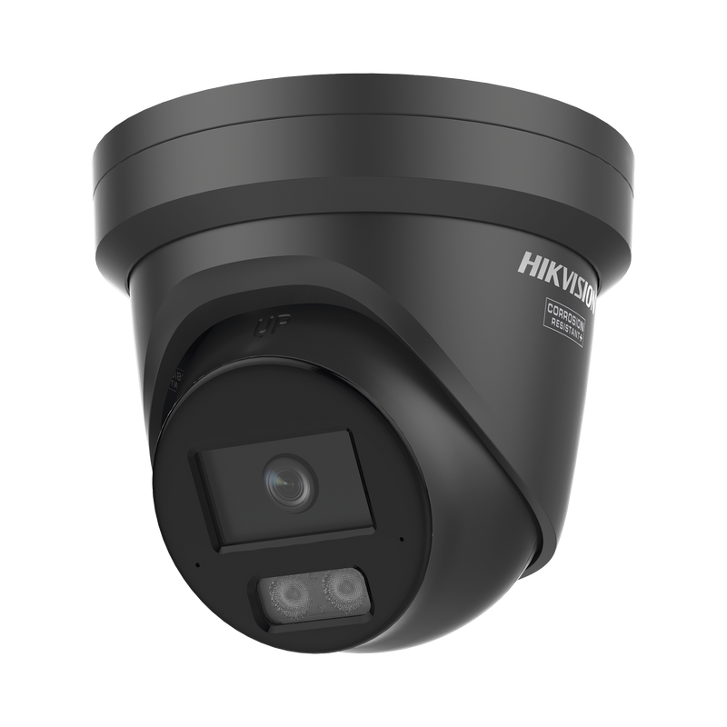 DS-2CD2367G3-LI2UY(BLACK) [Dual Light + ColorVu 3.0 + HikAI] Turret IP 6 Megapixel / Lente 2.8 mm / 30 mts IR + Luz Blanca / 2 Microfonos Integrados / Exterior IP67 / WDR 130 dB / ACUSENSE 3.0 / Metal / NEMA 4X / ACUSEARCH