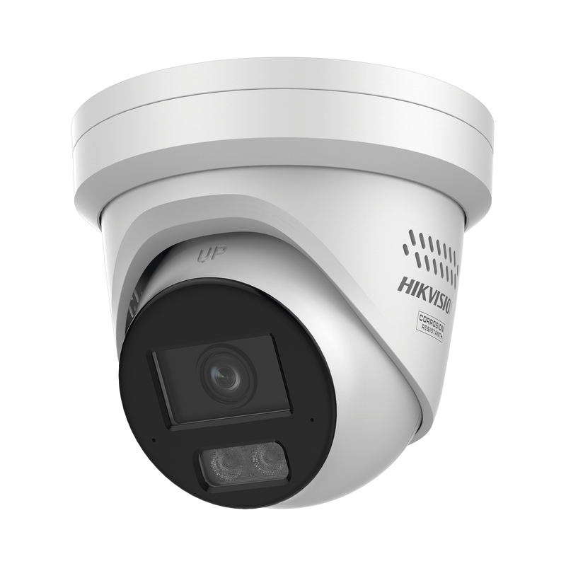 DS-2CD2387G3-LIS2UY/SL [Dual Light + ColorVu 3.0 + HikAI] Turret IP 8 Megapixel / Lente 2.8 mm / 30 mts IR + Luz Blanca / 2 Microfonos Integrados / Exterior IP67 / Estrobo Luz Blanca / WDR 130 dB / ACUSENSE 3.0 / Metal / NEMA 4X / ACUSEARCH