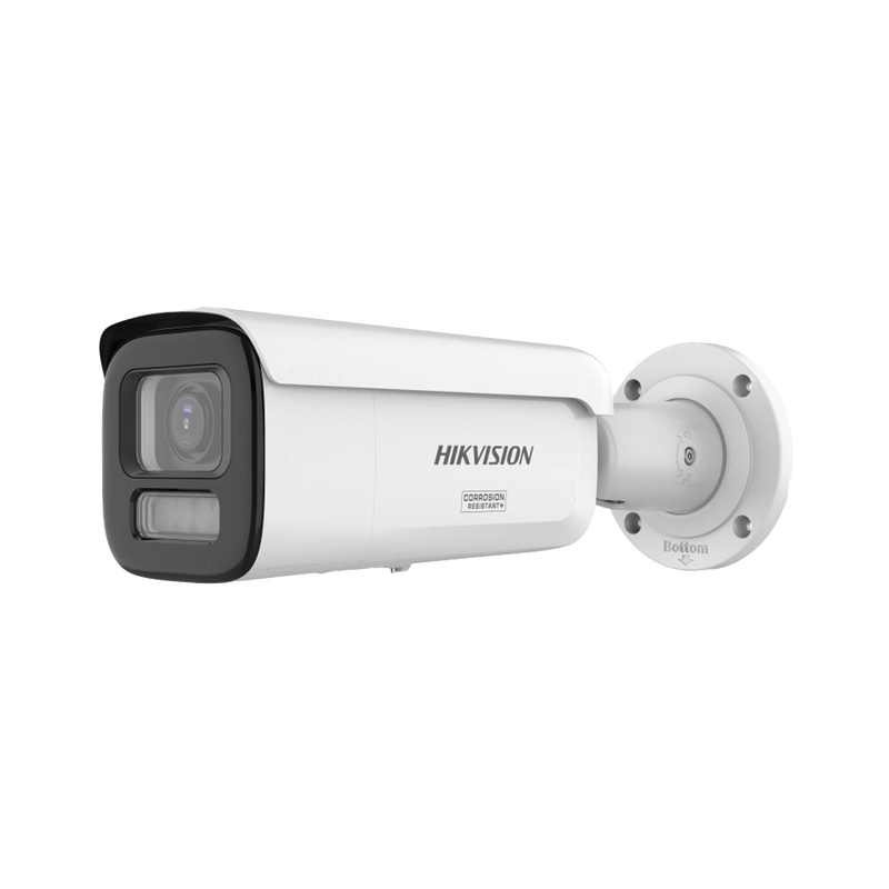 DS-2CD2687G3T-LIZSY [Dual Light + ColorVu 3.0 + HikAI] Bala IP 8 Megapixel / Lente Mot. 2.8 a 12 mm / 60 mts IR + Luz Blanca / Exterior IP67 / WDR 130 dB / ACUSENSE 3.0 / Metal / NEMA 4X / ACUSEARCH