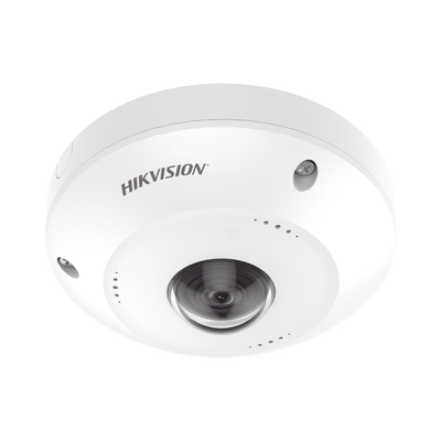Fisheye IP 4 Megapixel / Panorámica 180° - 360° / Exterior IP67 / IK10 / PoE / Múltiples Vistas por iVMS-4200 - Toer