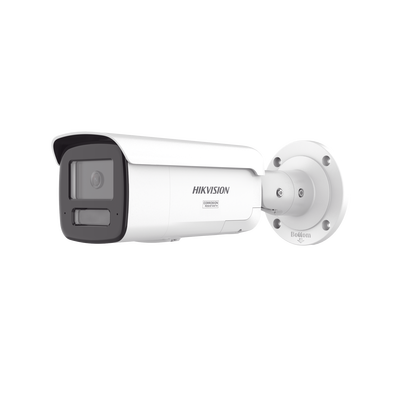 [Dual Light + ColorVu 3.0 + HikAI] Bala IP 4 Megapixel / Lente 4 mm / 60 mts IR + Luz Blanca / Exterior IP67 / WDR 130 dB / ACUSENSE 3.0 / Metal / NEMA 4X / ACUSEARCH - Toer