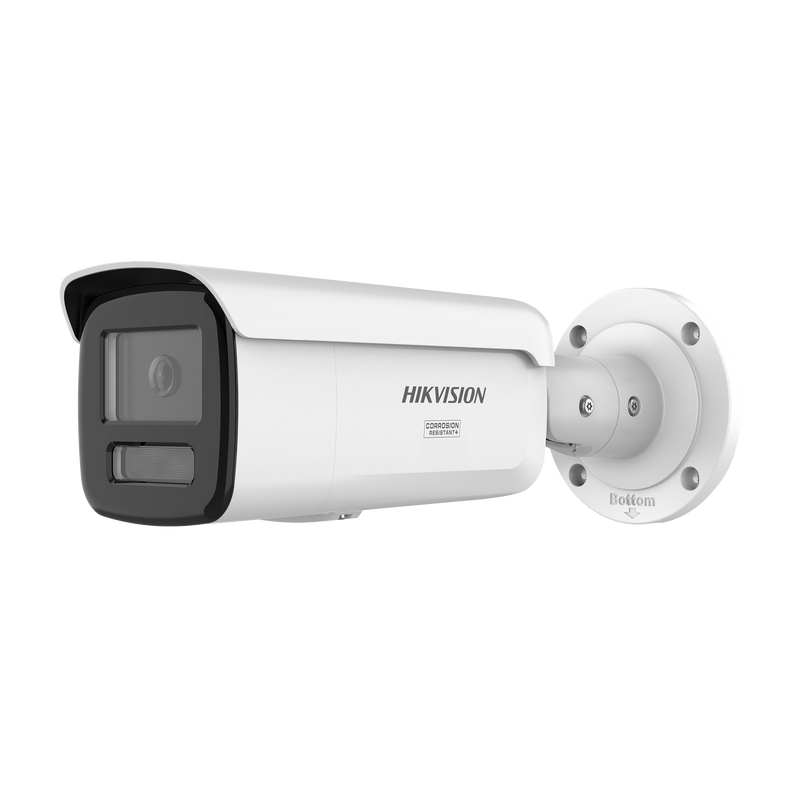 DS-2CD2T67G3-LIY [Dual Light + ColorVu 3.0 + HikAI] Bala IP 6 Megapixel / Lente 4 mm / 60 mts IR + Luz Blanca / Exterior IP67 / WDR 130 dB / ACUSENSE 3.0 / Metal / NEMA 4X / ACUSEARCH