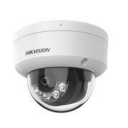 [Dual Light] Domo IP 4 Megapixel / Lente 2.8 mm / 30 mts IR + 30 mts Luz Blanca / Micrófono Integrado / Antivandálico IK08  / Exterior IP67 / H.265 / PoE / ONVIF / Micro SD - Toer