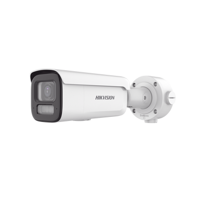 Bala IP 4 Megapixel / Imagen a Color 24/7 / Lente 2.7 - 13.5 mm / Luz Blanca 60 mts / WDR 130 dB / Exterior IP67 / IK10 / Captura Facial / Videoanaliticos / AcuSense - Toer