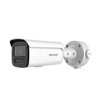 Bala IP 4 Megapixel / Lente 4 mm / 90 mts IR EXIR / Anticorrosión / DARKFIGHTER / IP67 / PoE / WDR 120 dB / ONVIF / Micro SD / 4 Analíticos: AcuSense, Deteccion Facial, Conteo de Personas por Cruce y Zona