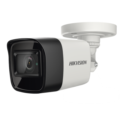 Bala TURBOHD 4K (8 Megapixel) / Gran Angular 102° / Lente 2.8 mm / Exterior IP67 / IR EXIR 30 mts / dWDR / Metal - Toer