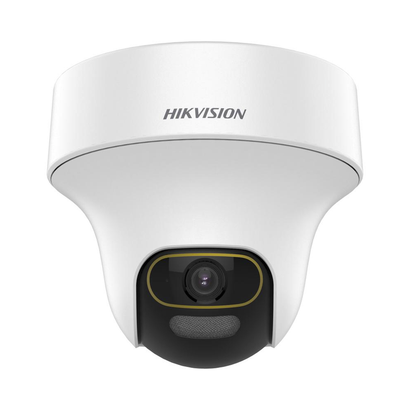 DS-2CE70DF3T-PTS [ColorVu] Domo PT TURBOHD 2 Megapixel (1080p) / Lente 3.6 mm / Uso en Interior / Microfono Integrado / WDR 130 dB / Angulo de visión de 83° / 20 mts Luz Blanca
