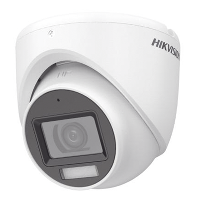 [Dual Light + ColorVu] Turret TURBOHD 2 Megapixel (1080p) / Lente 2.8 mm / 30 mts IR + 20 mts Luz Blanca / Gran Angular 101° / Exterior IP67 / Micrófono Integrado /  4 Tecnologías /  Metal - Toer