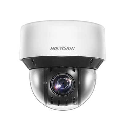 Mini Domo IP PTZ 4 Megapixel / 25X Zoom / 50 mts Luz Infrarroja Inteligente (Visión Nocturna) / Autoseguimiento / WDR 120 dB / PoE+ / IP66 / Ultra Baja Iluminación / MicroSD - Toer