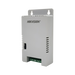 Fuente de Poder Regulada 12 Vcc / 13.5 Vcc / 15 Vcc para 4 Cámaras / 4 Amp (1 Amp por Salida) / Voltaje de Entrada 90 - 130 VCA / Filtro de Ruido para Cámaras 4K / Modo para Largas Distancias - Toer