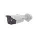 Bala IP Dual / Térmica 6.9 mm (256 x 192) / Óptico 6.4 mm (4 Megapixel) / 30 mts IR / Exterior IP67 / PoE / Termométrica / Detección de Temperatura / Sirena y Luz Intermitente Integrada / Micro SD - Toer