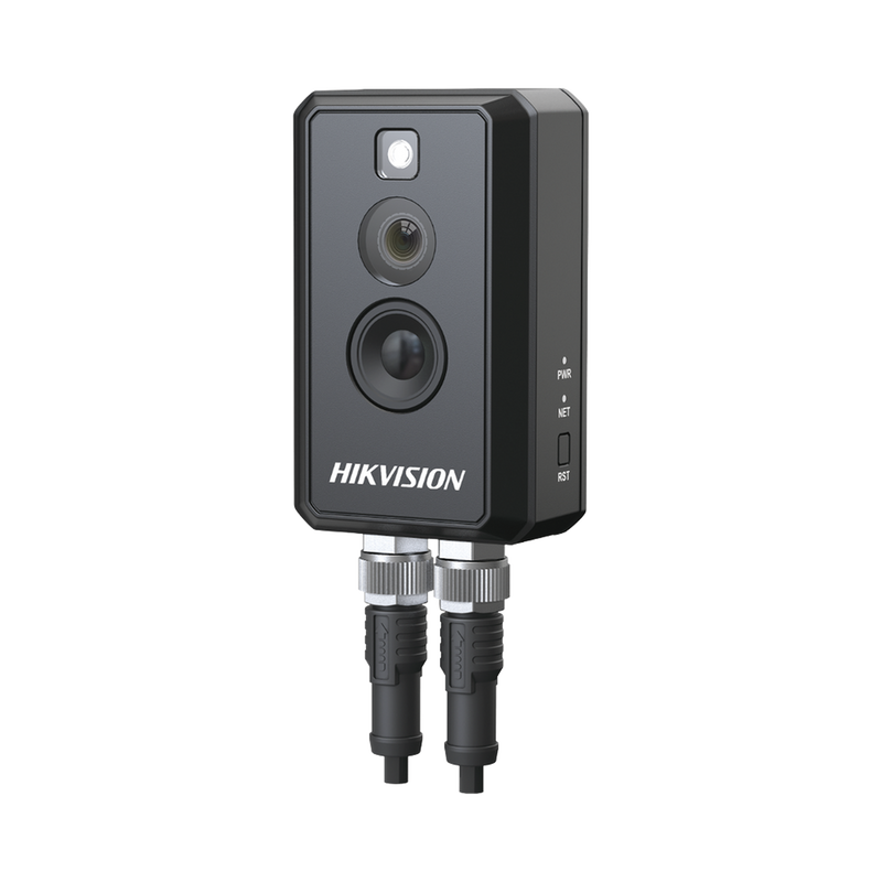 DS-2TD3017T-3/V Cubo IP Dual / Térmica 3.1 mm (160 x 120) / 2ºC de Precisión / Óptico 1.29 mm (2 Megapixel) / PoE / Termométrica / Ideal para Sites o Lugares Pequeños