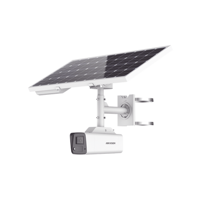Kit Solar IP All in One / Cámara Bala ColorVu 4 Megapixel / Lente 4 mm / Panel Solar / Batería de Respaldo de Litio 23.2Ah (Hasta 24 Días) / Conexión 4G / Accesorios de Instalación - Toer