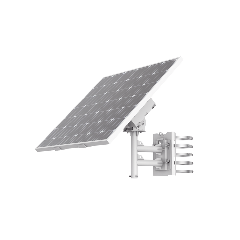 DS-2XS6K01-C36S80 Kit Solar de alimentación / Panel Solar / Batería de Respaldo de Litio 360 Wh / 2 Salidas de 12 Vcd / Accesorios de Instalación / Uso en Exterior IP66