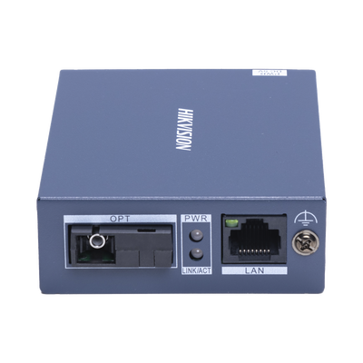 Convertidor Fibra Óptica / Receptor / Monomodo (RX) / 1 Puerto SFP (SC) 100 Mbps / 1 Puerto RJ45 10/100 Mbps / HASTA 20 KM / Plug and Play - Toer