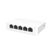 Switch Gigabit No Administrable de Escritorio con 5 puertos 10 / 100 / 1000 Mbps / Diseño Compacto y Estetico - Toer