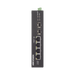 Switch Industrial No Administrable Gigabit / 3 Puertos Gigabit PoE+ (30 W) + 1 Puerto Gigabit PoE++ (60 W) / 2 Puertos SFP / 65 W Total / 48 a 57 VCD / Ideal para Proyectos / 300 Metros de Distancia - Toer