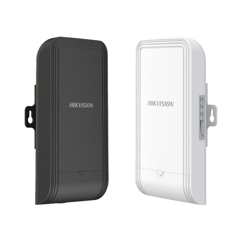 DS-3WF0EC-5ACT(B) Kit Completo (Transmisor - Receptor) para Enlace PTP en 5 GHz / Aplicación para Elevadores / Antena Integrada de 7 dBi 2 x 2 MIMO / PoE af para alimentar una cámara /Autoajuste de Potencia / 500 Metros de Distancia