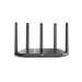 Router Inalámbrico / Wifi 6 / Hasta 1800 Mbps / MESH / Doble Banda AC (2.4 GHz y 5 GHz) / 4 Puertos 1000 Mbps /  5 Antenas Omnidireccional / Interior / Beamforming Optimizado /  Administración Gratuita desde la Nube - Toer