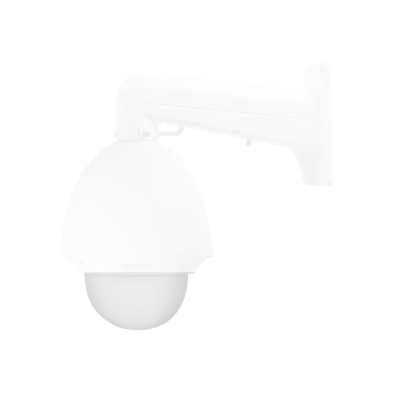 Burbuja Transparente para Domos de 5 " / Compatible con PTZ IP o TURBOHD / HIKVISION / epcom / Soporta IP66 / IK10 - Toer
