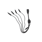 Cable con 5 Vías para Alimentar 4 Cámaras TURBOHD y DVR TURBOHD epcom / HIKVISION - Toer