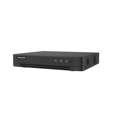 [Audio Bidireccional] DVR 8 Canales TurboHD + 2 Canales IP / 2 Megapixel (1080p) Lite / Acusense Lite (Evita Falsas Alarmas) / Audio por Coaxitron / 1 Bahia de Disco Duro / H.265+ / Salida de Vídeo Full HD - Toer