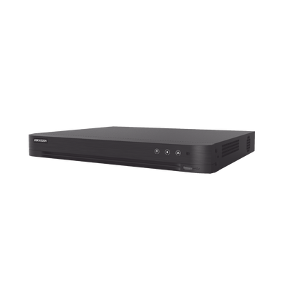 DVR 32 Canales TurboHD + 2 Canales IP / 2 Megapixel (1080p) Lite / Acusense (Evita Falsas Alarmas) / Audio por Coaxitron / H.265+ / Salida de Video en Full HD - Toer