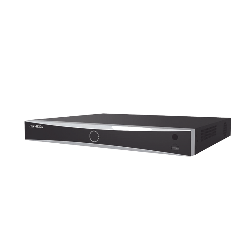 DS-7616NXI-I2/16P/S(E) [Acusearch] NVR 12 Megapixel (4K) / 16 Canales IP / 16 Puertos PoE+ / ACUSENSE / Reconocimiento Facial / POS / 2 Bahías de Disco Duro / HDMI en 4K / Alarmas I/O