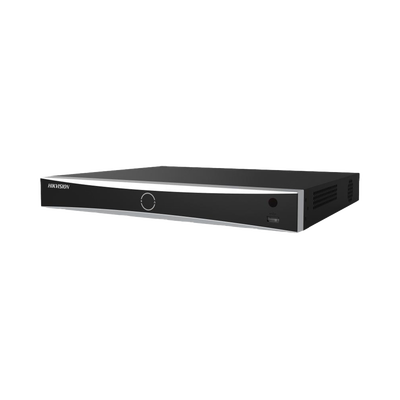 [Acusearch] NVR 12 Megapixel (4K) / 16 Canales IP / 16 Puertos PoE+ / Reconocimiento Facial / AcuSense (Evita Falsas Alarmas) / 2 Bahías de Disco Duro / Switch PoE 300 mts / HDMI en 4K / Alarmas I/O / 300 Metros PoE Modo Extendido