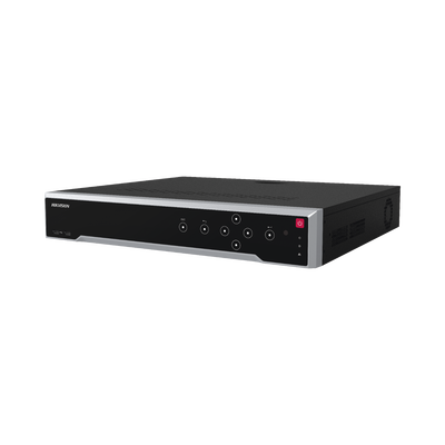 [Doble Poder de Decodificación] NVR 32 Megapixel (8K) / 32 Canales IP / 16 Puertos PoE+ / AcuSense / ANPR / Conteo de Personas / Heat Map / 4 Bahías de Disco Duro  / HDMI en 8K / Soporta POS / Alarmas I/O / 2 Salidas HDMI / Smart Search - Toer