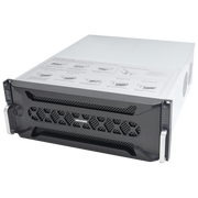 NVR 12 Megapixel (4K) / 128 canales IP / 24 Bahías de Disco Duro / 4 Puertos de Red / Soporta RAID con Hot Swap / NVR de Alto Desempeño - Toer