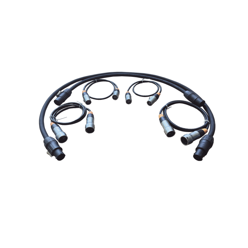 DS-D42-PC/NC Kit de Cables de Interconexión para Paneles LED de Exterior / Datos y Corriente / Compatible con Familia CD-1AAB y CD-2APA