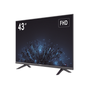 Monitor LED Full HD 43" / Ideal para Oficina y Hogar / Uso 24-7 / Entrada HDMI/VGA/USB / Compatible con Montaje VESA (200 X 200) / Bocinas Integradas - Toer