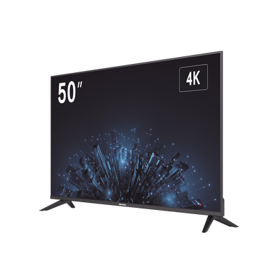 Monitor LED 4K de 50" / 3 Entradas HDMI / Compatible con Montaje VESA (200 X 200) / Bocinas Integradas / Uso 24/7 - Toer