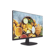 Monitor LED 4K de 27" / Ideal para CCTV, Oficina y Hogar / Entrada HDMI-DP / Montaje VESA (100 X 100) / Uso 24/7 / Backlight E-LED / Ultra Delgado - Toer
