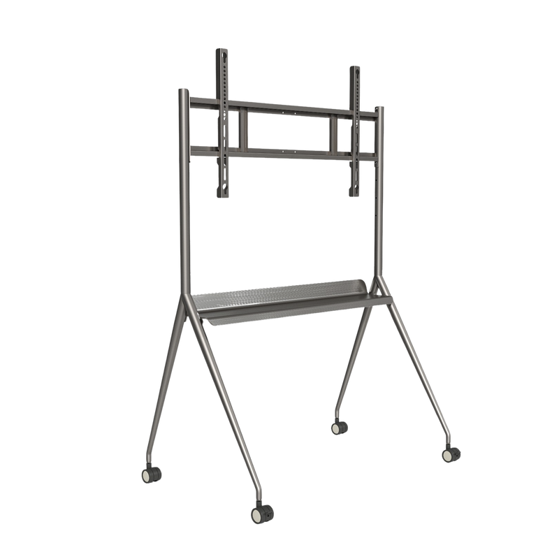 Montaje de Piso Móvil para Pantallas de 86 y 98 / Compatible con VESA / Incluye Soporte para Pantalla