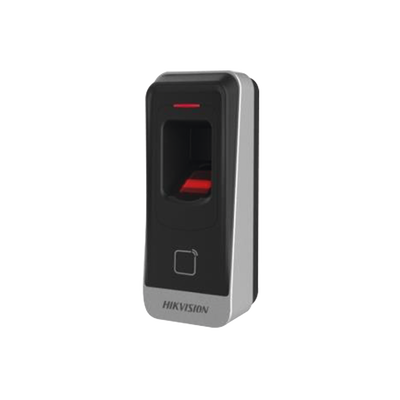 Lector esclavo PROX EM IP65 / Huella Digital / Lector de Tarjetas de Proximidad / RS-485 / Interior y Exterior / Requiere Panel de Control de Acceso DS-K26 Series y DS-K27 - Toer