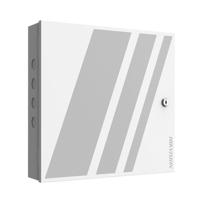 Controlador de Acceso 2 Puertas Administrable en la Nube con Hik-Connect Teams / Interfaz Web / 4 Lectores de Huella o Tarjeta / 100,000 Tarjetas / 10,000 Huellas / Incluye Gabinete y Fuente de Alimentación 12 Vcd 8 A / Soporta Batería de Re - Toer