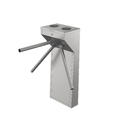 Torniquete Trípode Bidireccional de Acero Inoxidable SUS304 / 2 Millones MCBF  / Apertura en Caso de Emergencia / Integrable con cualquier Sistema de Control de Acceso / Indicadores LED de Entrada-Salida - Toer