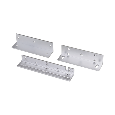 Kit de montajes Z y L para Cerradura Magnética HIKVISION / Compatible con DS-K4H258S / Uso en Puerta de Madera y Metal - Toer