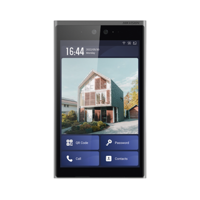 Frente de Calle IP 2 Megapixel (1080p) / Multiapartamento / Pantalla 10.1" Touch Screen / Reconocimiento Facial / Android / IP65 / IK07 / Soporta Modulo de Botones y Huella (por Separado) - Toer