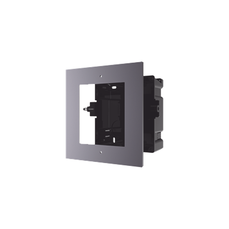 Base de 1 Espacio para EMPOTRAR Videoportero Modelo  DS-KD8003-IME1