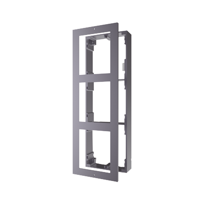 DS-KD-ACW3 Base de 3 Espacios para Videoportero IP Hikvision / Instalación en SUPERFICIE