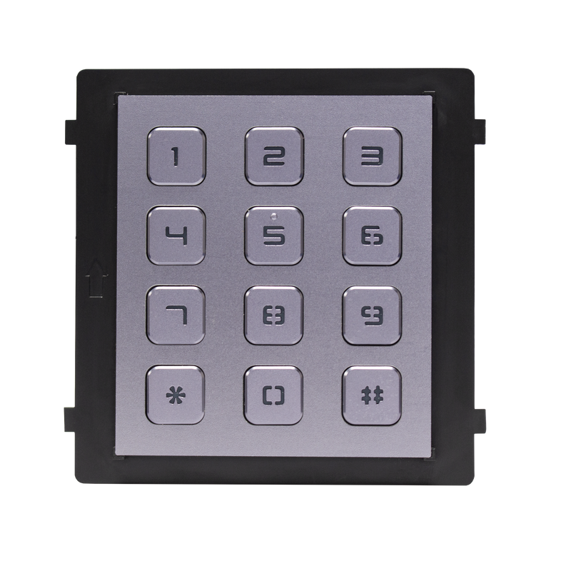 DS-KD-KP Módulo de Teclado para Frente de Calle  Modular / Desbloqueo de Puerta Mediante Código / Llamada a monitor.