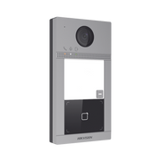 Videoportero IP 2 Megapixel / Llamada y Apertura Remota desde App Hik-Connect / PoE / Exterior IP65 + Antivandalico IK08 / 1 Departamento / Apertura con Tarjeta / Soporta 2 Puertas y hasta 6 Monitores - Toer