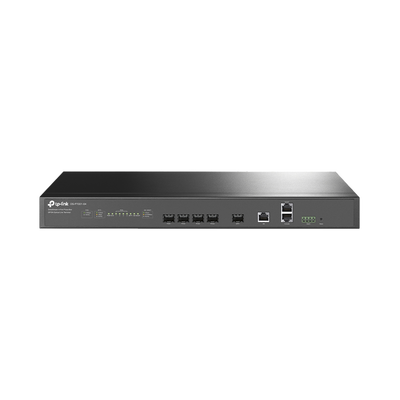 Delta Stream - OLT de 4 puertos GPON / Conexión de hasta 512 ONUs / 1 Puerto Gigabit RJ45 Uplink /  1 Puertos SFP+ Uplink / Fuentes Redundantes AC- DC (incluidas) / Administración desde la nube (DPMS) - Toer