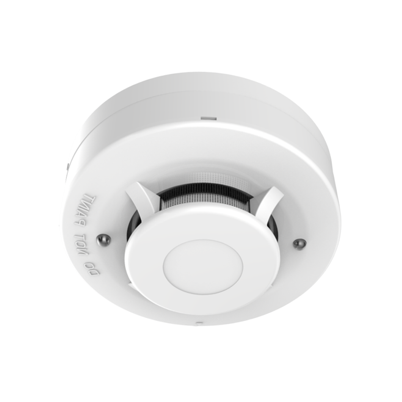 DS-PDSMK-4  Detector de Humo Fotoeléctrico No Direccionable de 4 Hilos / Ideal para Cualquier Panel de Alarma Cableado / Indicadores LED