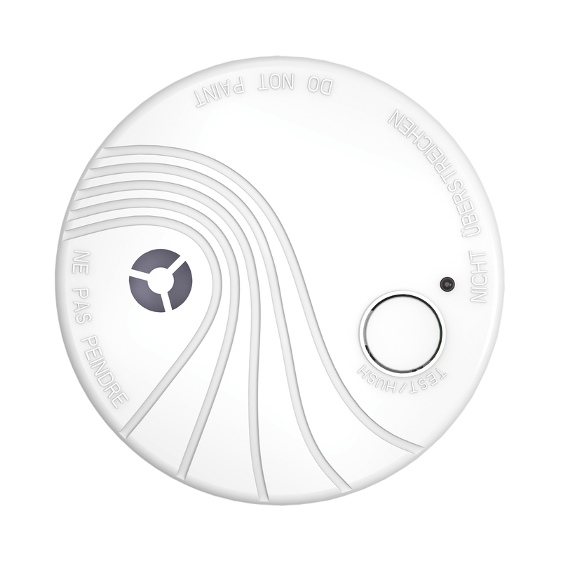 DS-PDSMK-S-WB (AX PRO) Detector de Humo Fotoeléctrico Inalámbrico para Panel de Alarma HIKVISION / Interior / Soporta Funcionalidad Autónoma / No compatible con el panel DS-PHA64-LP