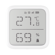 (AX PRO) Detector de Temperatura y Detector de Humedad Inalámbrico / 2.7" de Tamaño / Uso en Interior / Rango de Detección desde  -35°C hasta 99°C - Toer